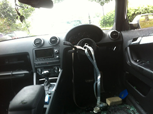 stolend audi car alarm viper